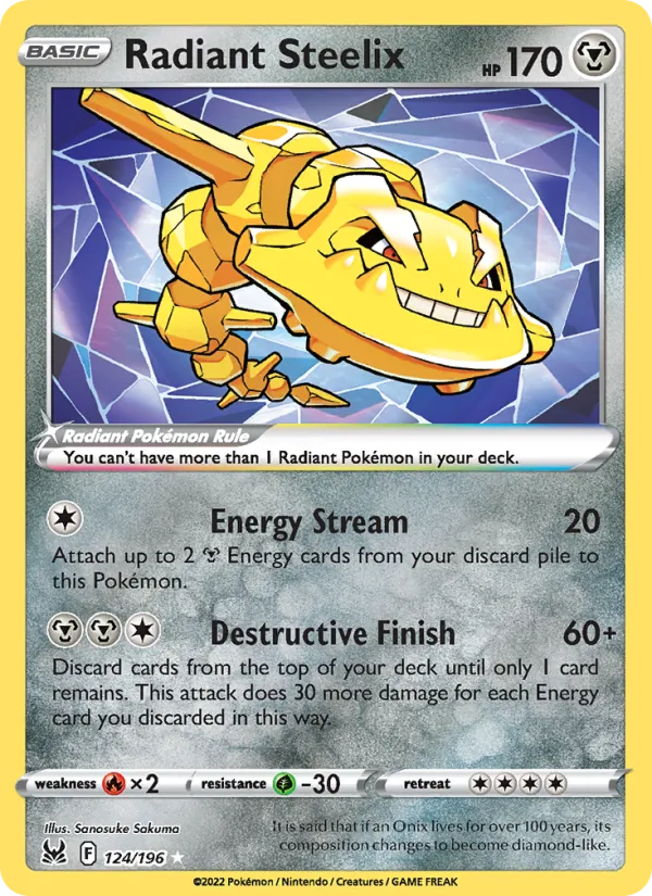 Steelix Radieux — Origine Perdue 124/196