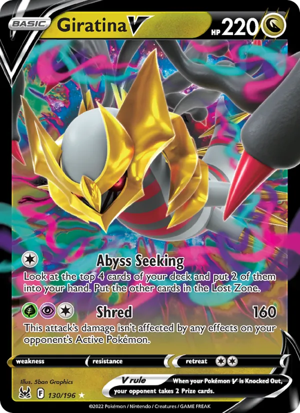 Giratina V — Origine Perdue 130/196
