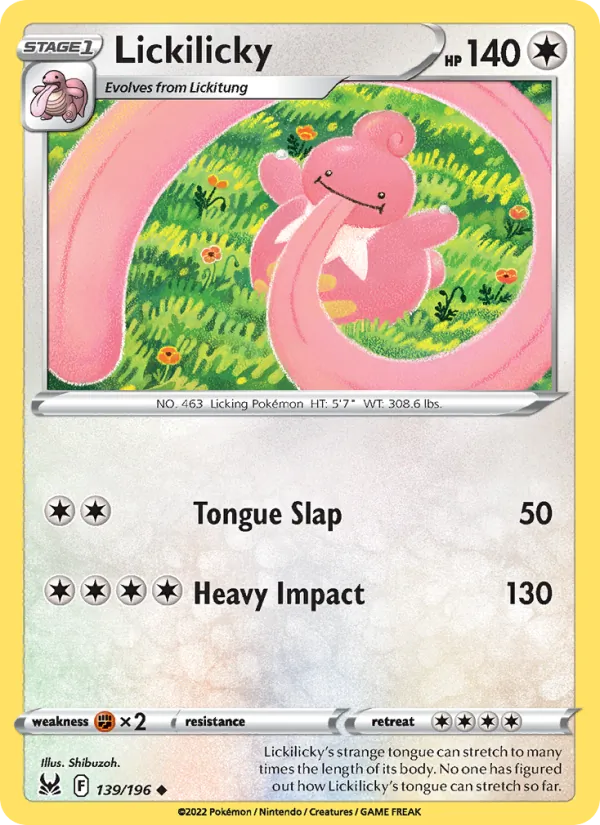 Lickilicky — Lost Origin 139/196