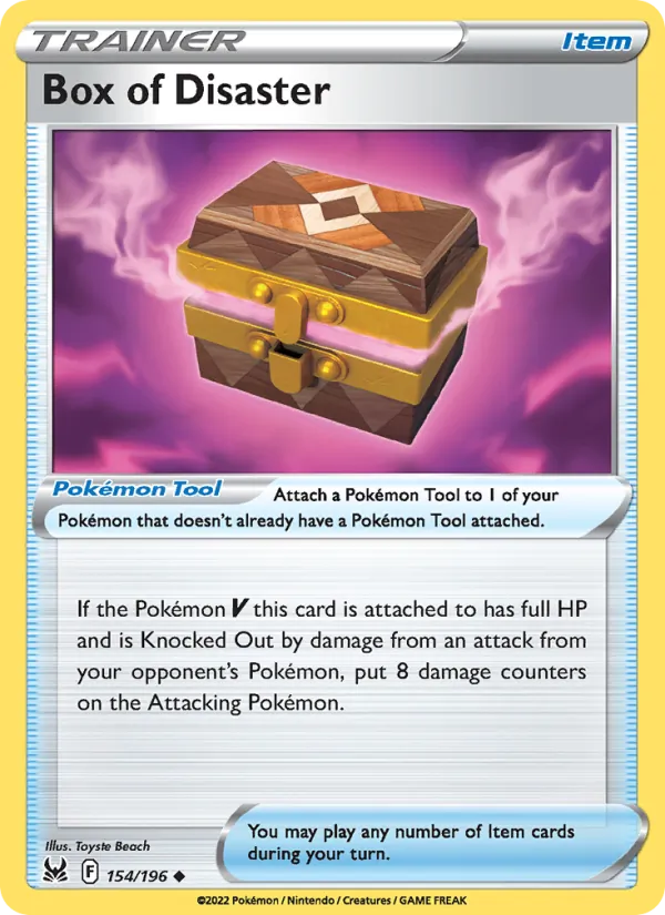 Box of Disaster — Lost Origin 154/196
