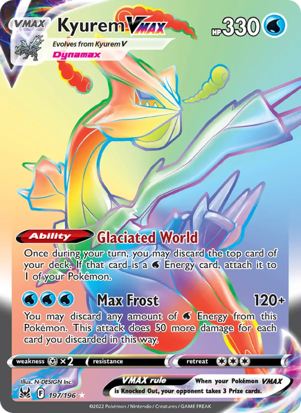 Kyurem VMAX — Origine Perdue 197/196