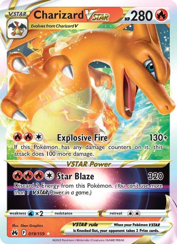 Charizard VSTAR — Crown Zenith 019/159