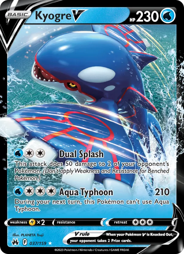 Kyogre V — Zénith Suprême 037/159
