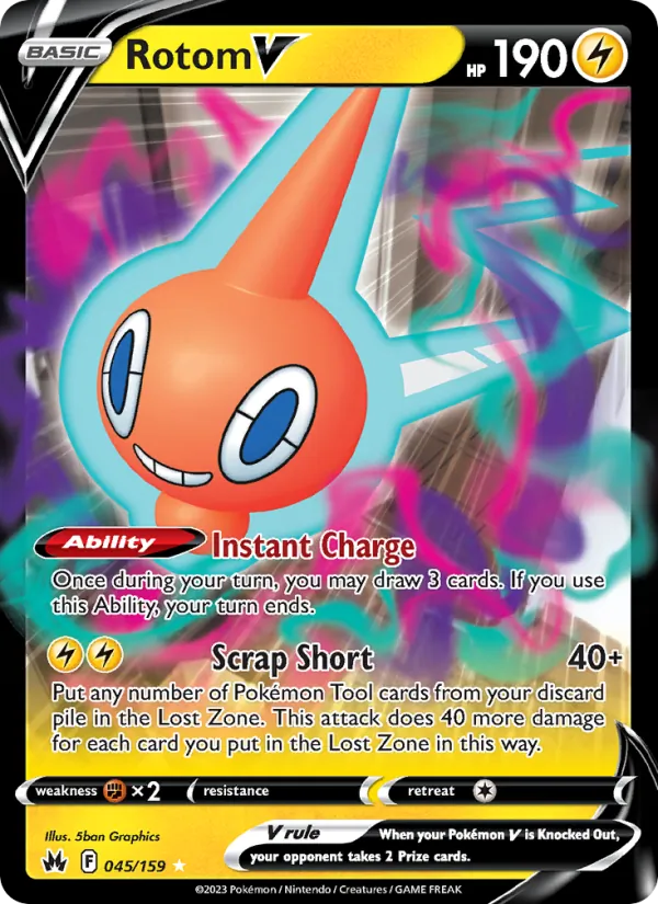 Rotom V — Crown Zenith 045/159