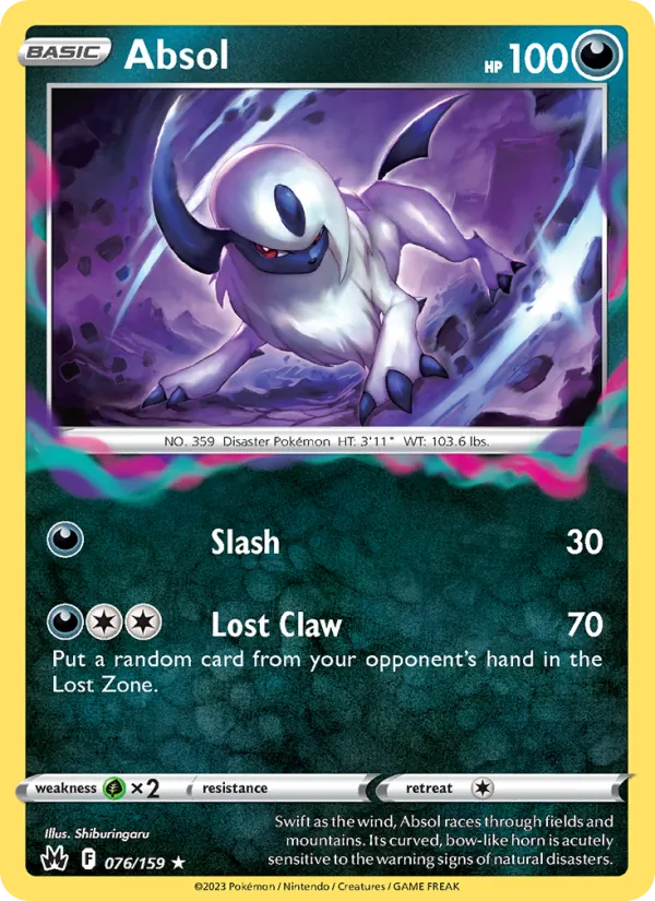 Absol — Zénith Suprême 076/159