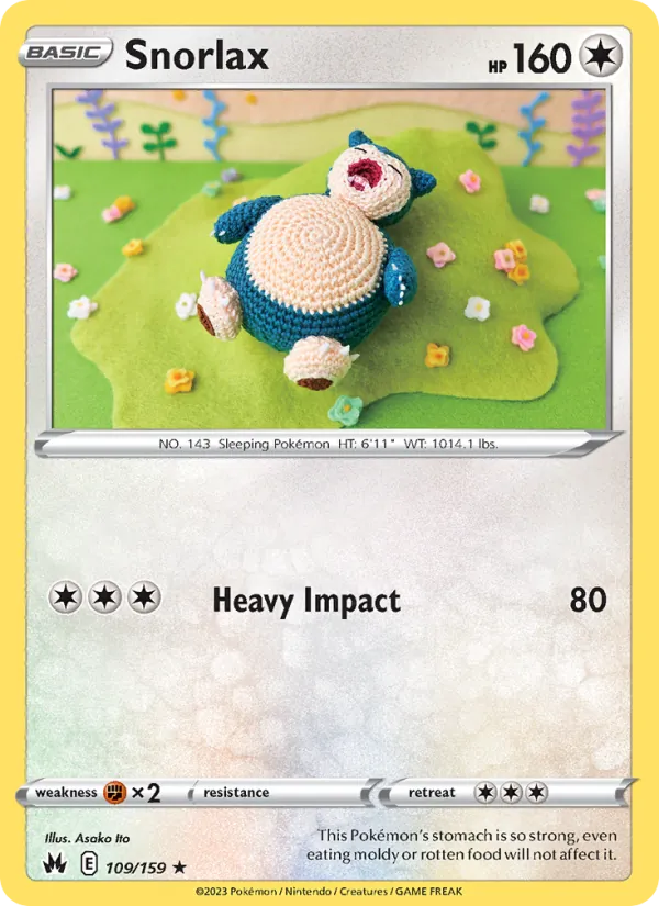 Snorlax — Crown Zenith 109/159