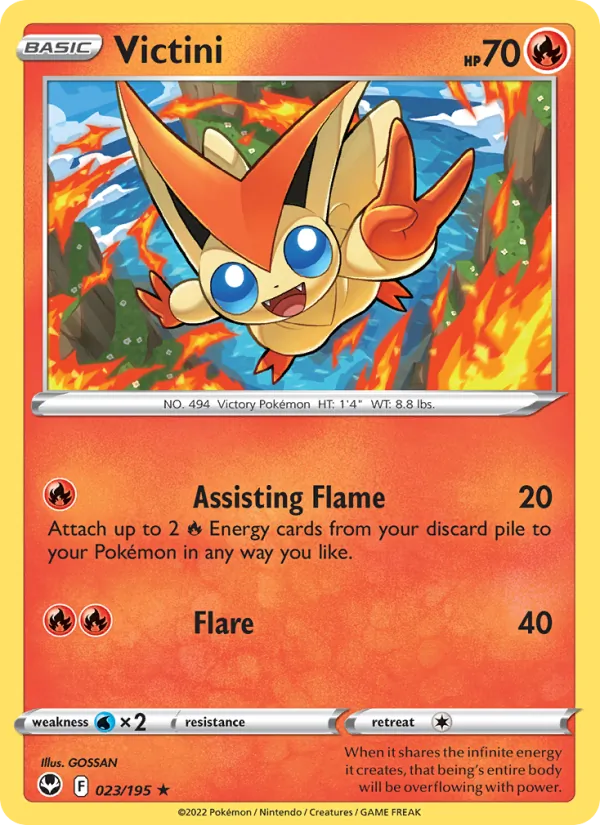 Victini — Tempête Argentée 023/195