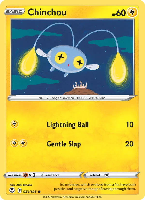 Chinchou — Silver Tempest 051/195