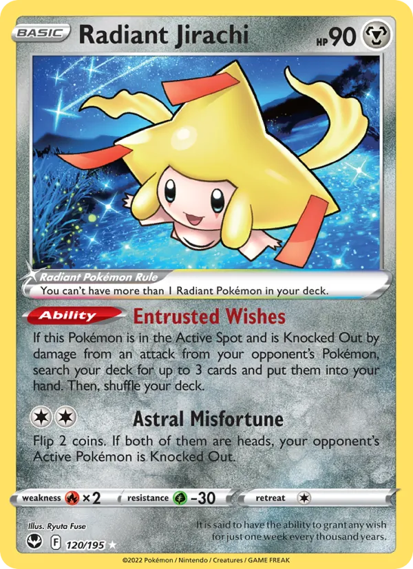 Jirachi Radieux — Tempête Argentée 120/195