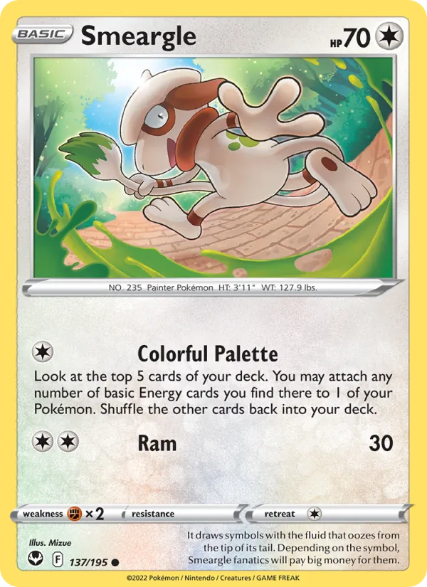 Smeargle — Silver Tempest 137/195