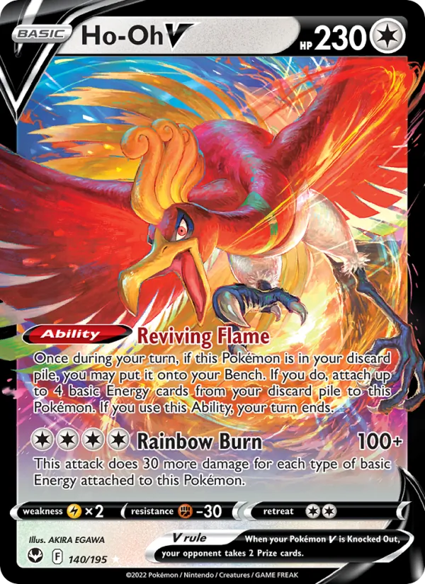 Ho-Oh V — Tempête Argentée 140/195
