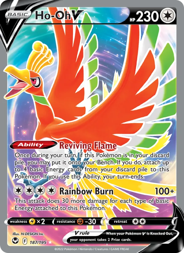 Ho-Oh V — Tempête Argentée 187/195