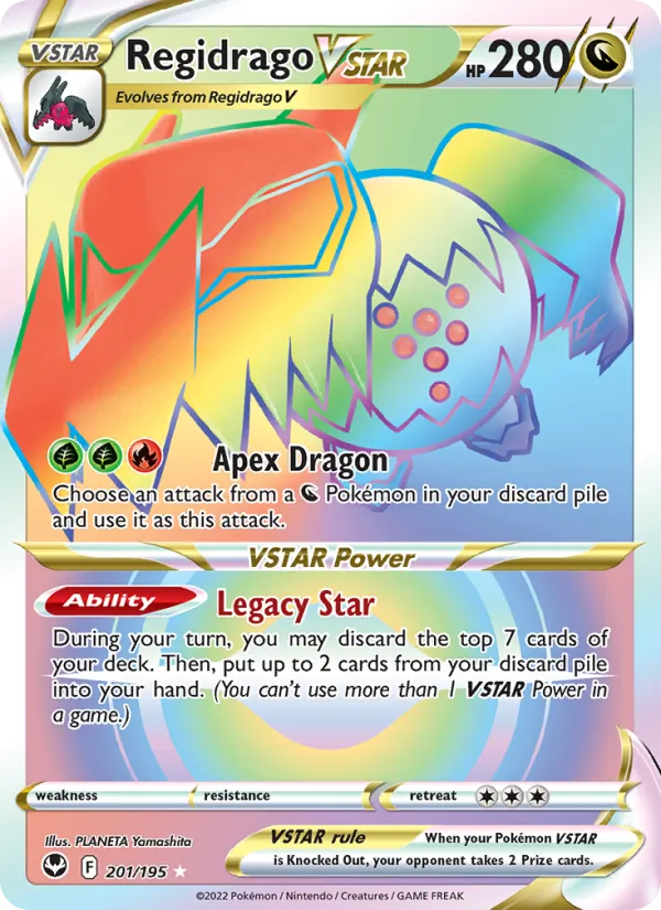 Regidrago VSTAR — Tempête Argentée 201/195