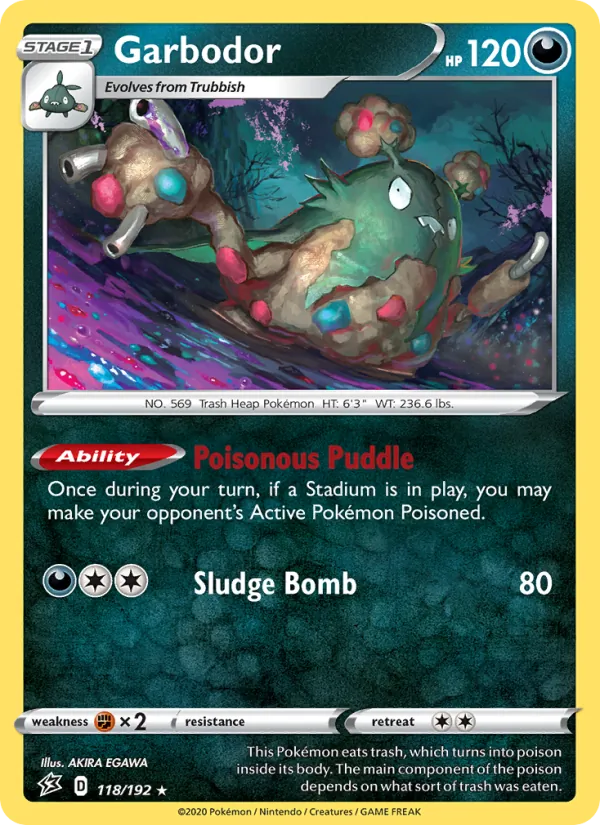 Garbodor — Rebel Clash 118/192