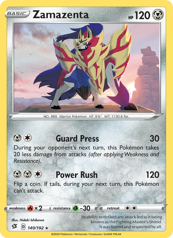 Zamazenta — Clash des Rebelles 140/192