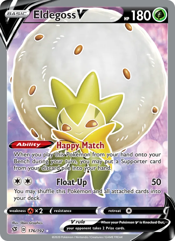 Eldegoss V — Rebel Clash 176/192