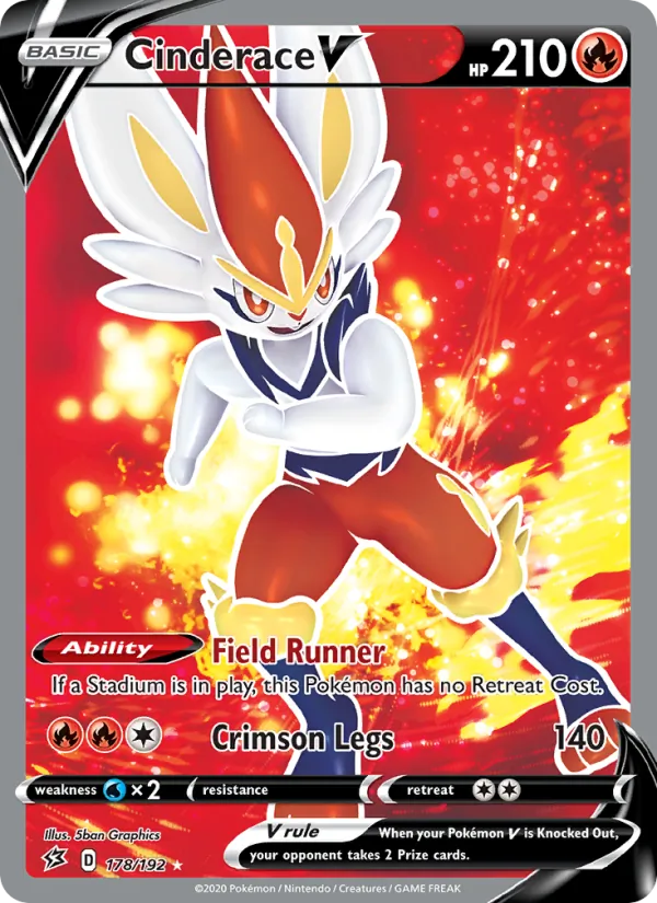 Cinderace V — Rebel Clash 178/192