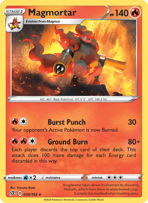 Magmortar — Rebel Clash 30/192