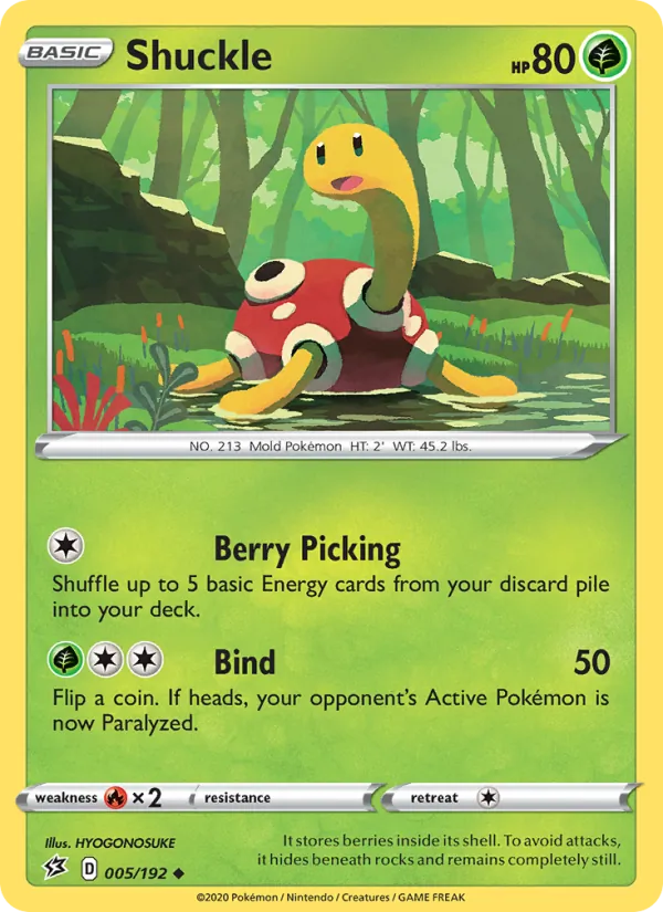 Shuckle — Rebel Clash 5/192