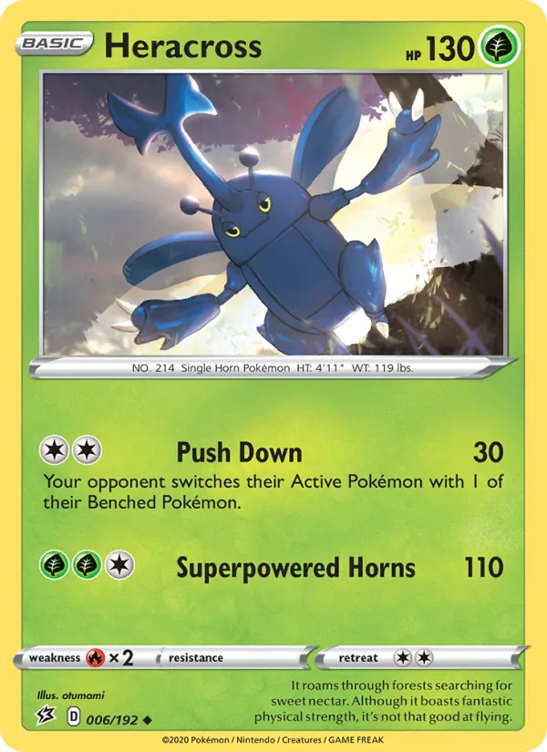 Heracross — Rebel Clash 6/192