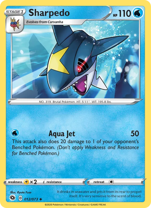 Sharpedo — Champion's Path 12/73