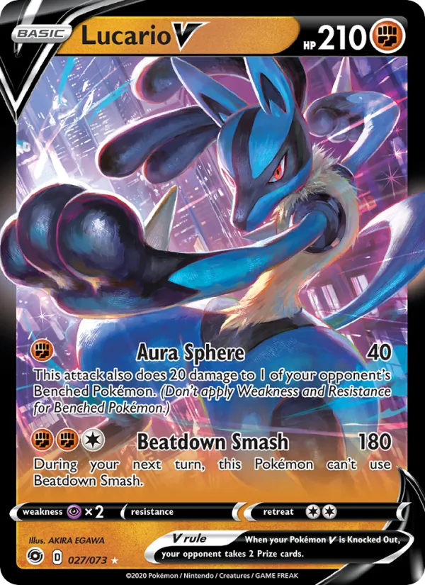 Lucario V — Champion's Path 27/73