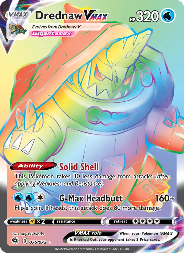 Drednaw VMAX — Champion's Path 75/73