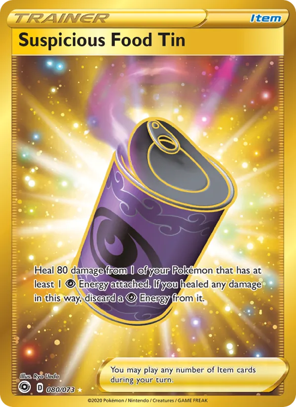 Suspicious Food Tin — Champion's Path 80/73
