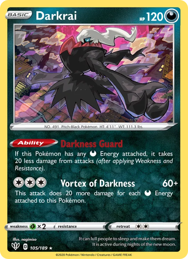 Darkrai — Darkness Ablaze 105/189