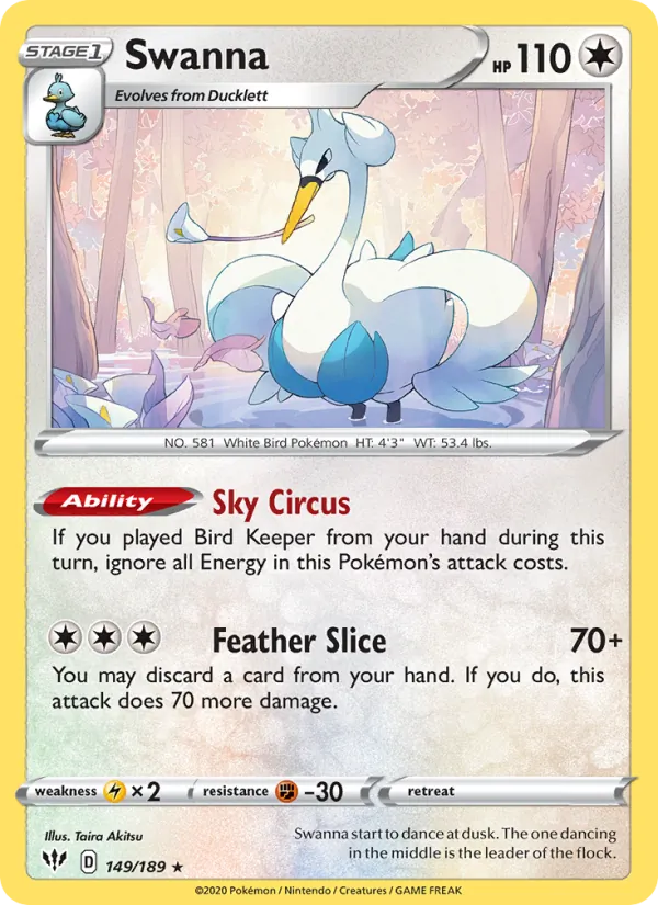 Swanna — Darkness Ablaze 149/189