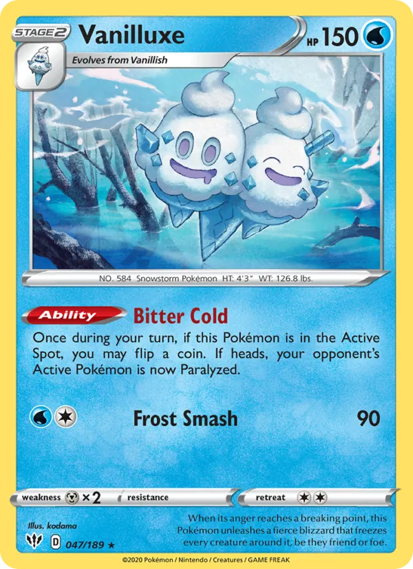 Vanilluxe — Darkness Ablaze 47/189