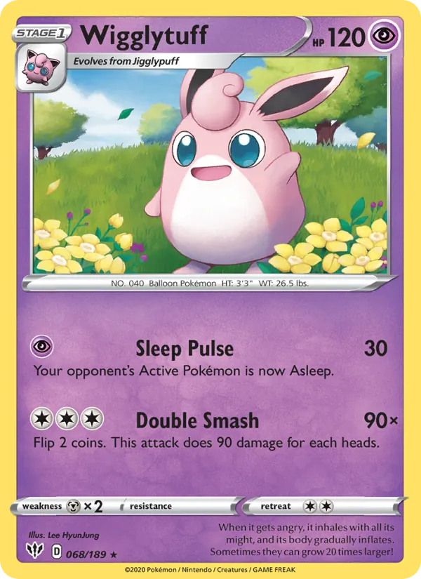 Wigglytuff — Darkness Ablaze 68/189