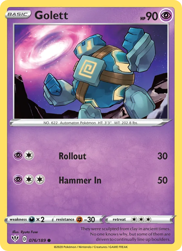 Golett — Darkness Ablaze 76/189