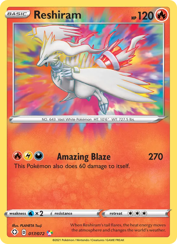 Reshiram — Shining Fates 17/72