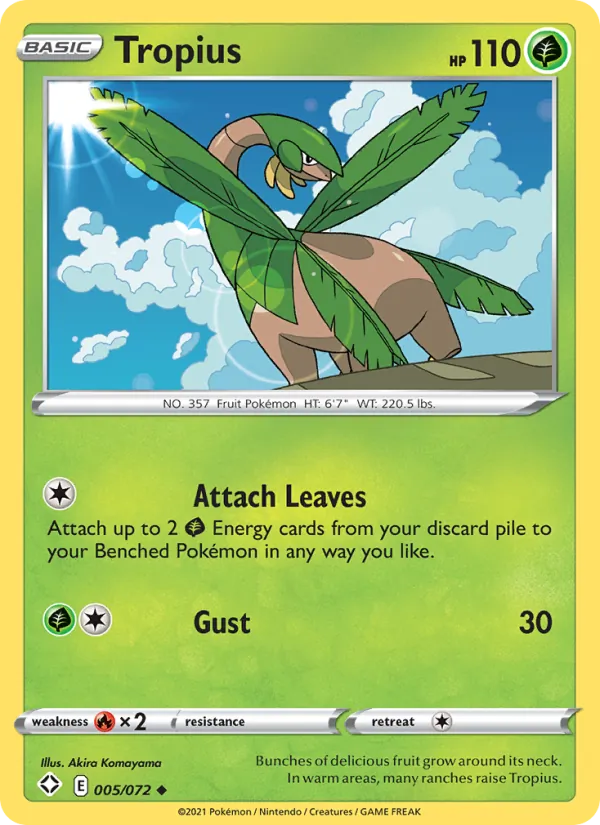Tropius — Shining Fates 5/72