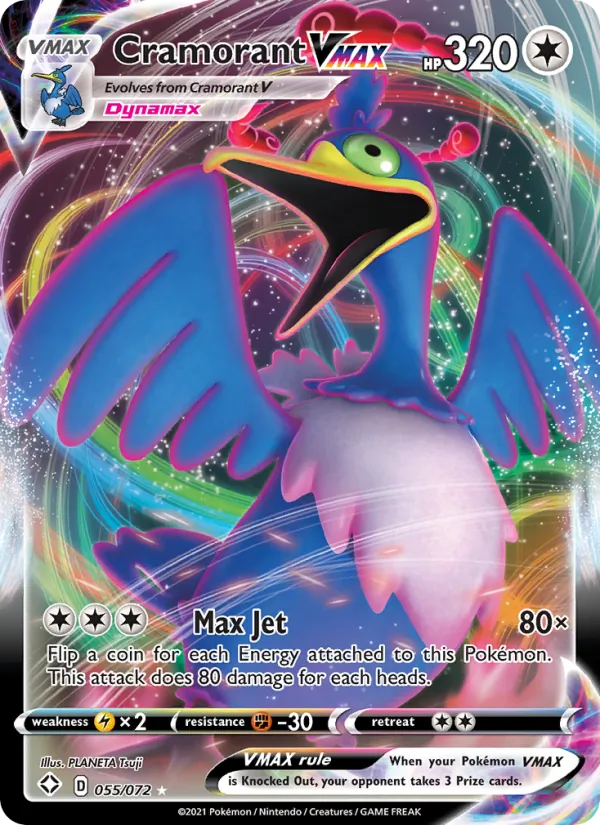 Cramorant VMAX — Shining Fates 55/72
