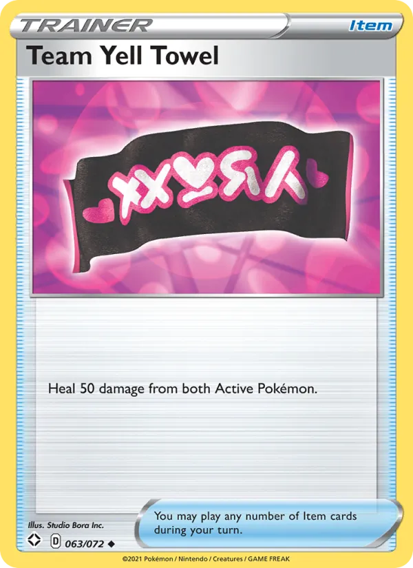 Team Yell Towel — Shining Fates 63/72