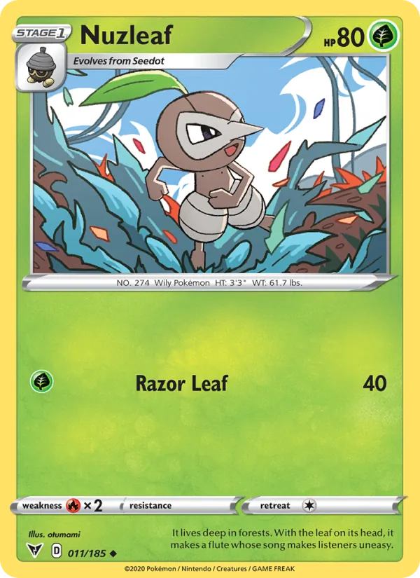 Nuzleaf — Vivid Voltage 11/185