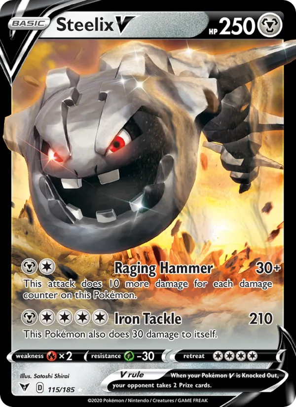 Steelix V — Voltage Éclatant 115/185
