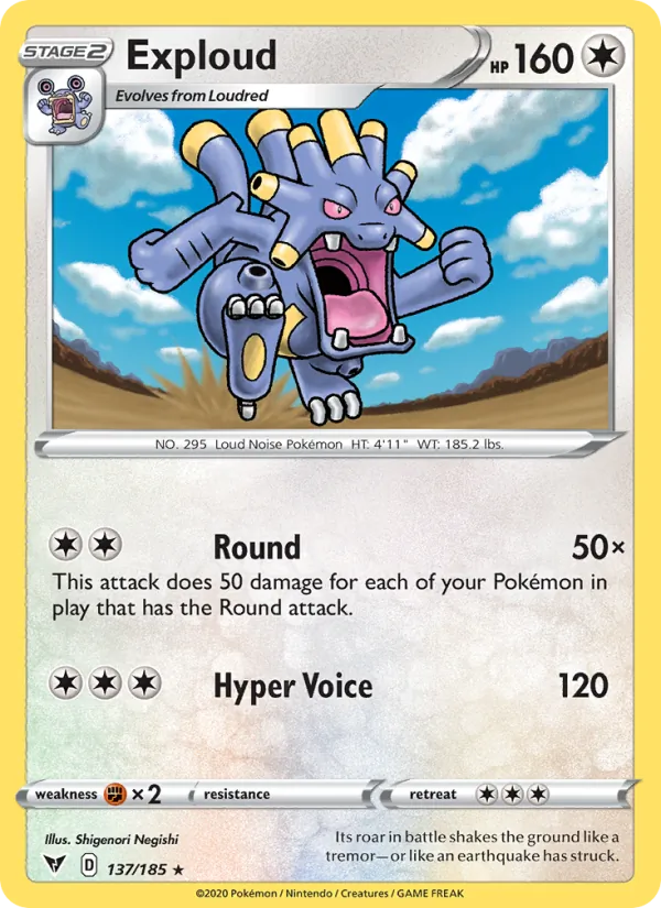 Exploud — Vivid Voltage 137/185