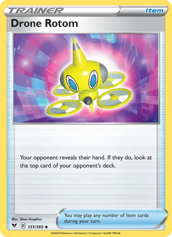 Drone Rotom — Vivid Voltage 151/185