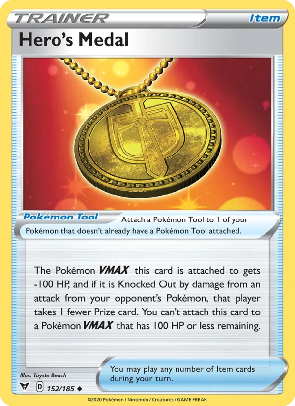 Médaille du Héros — Voltage Éclatant 152/185