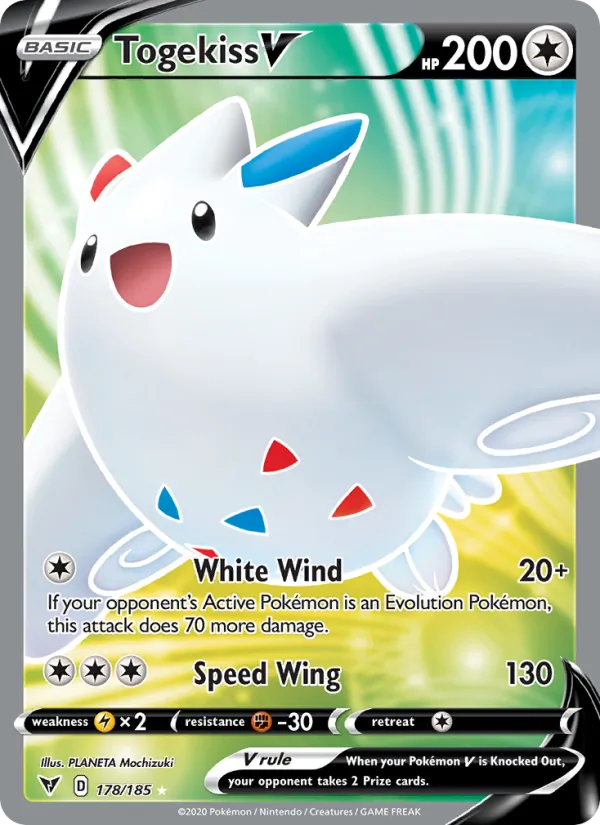 Togekiss V — Vivid Voltage 178/185