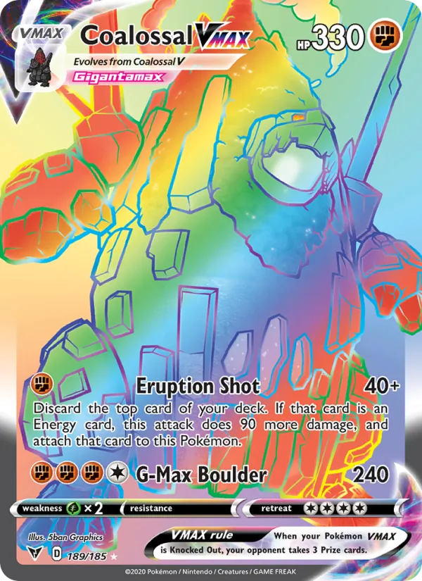 Monthracite VMAX — Voltage Éclatant 189/185