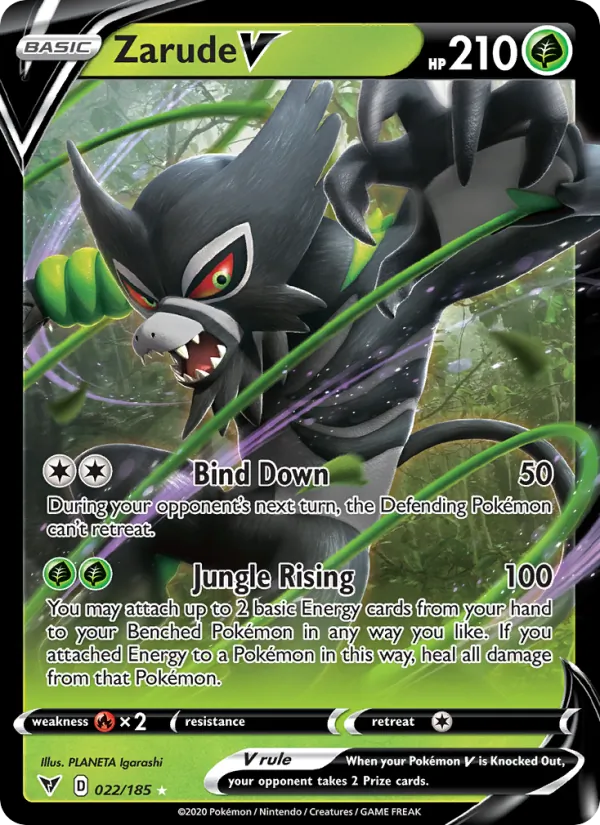 Zarude V — Voltage Éclatant 22/185
