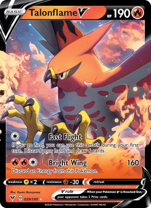 Talonflame V — Vivid Voltage 29/185