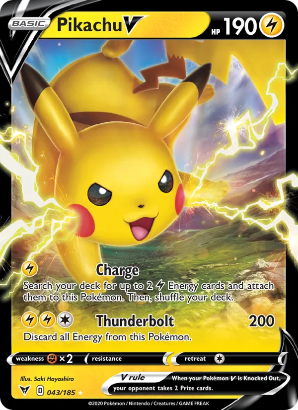 Pikachu V — Vivid Voltage 43/185