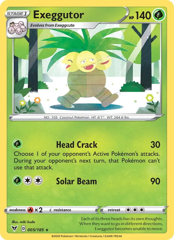 Exeggutor — Vivid Voltage 5/185