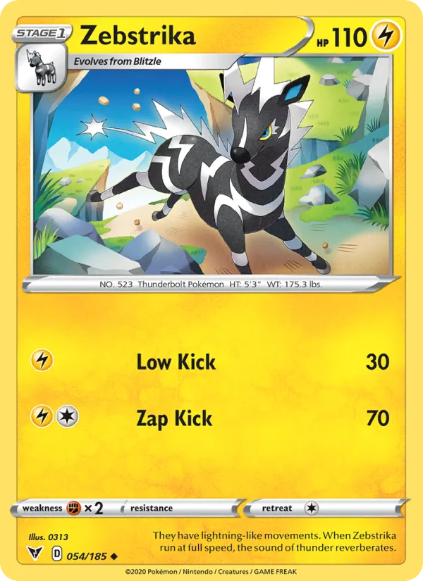 Zebstrika — Vivid Voltage 54/185