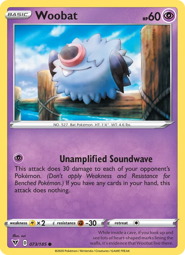 Woobat — Vivid Voltage 73/185